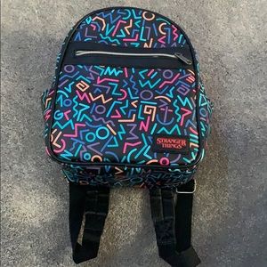 stranger things mini backpack